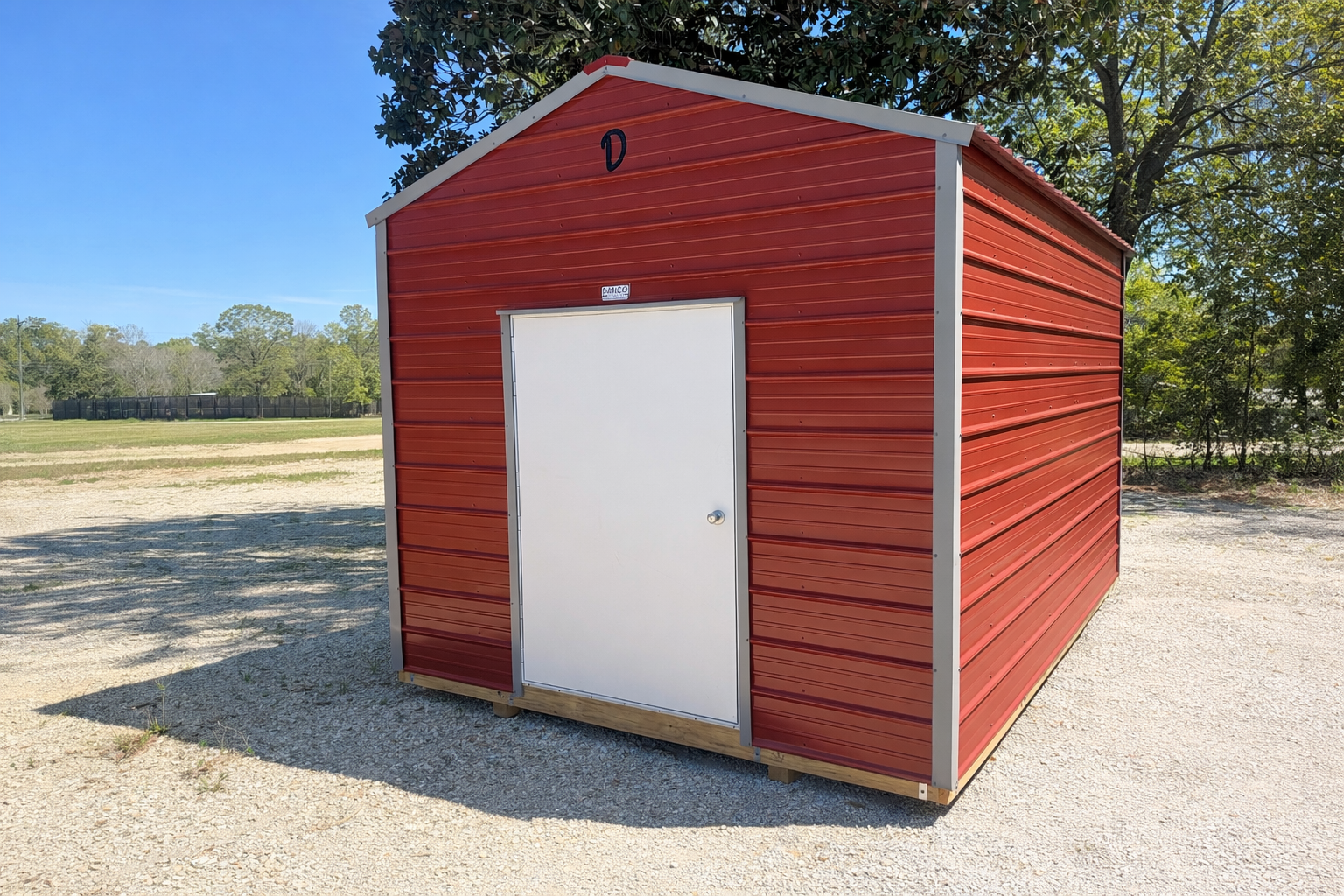 10×16 Utility Shed EE in Covington LA (260132) | Johnson Portable Buildings