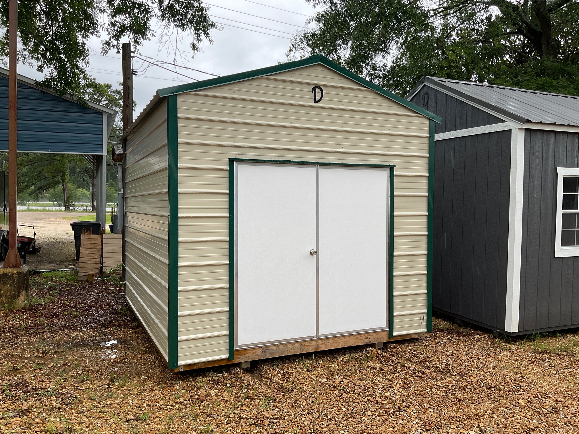 10×12 Utility Shed EE in Covington LA (2509031) | Johnson Portable Buildings
