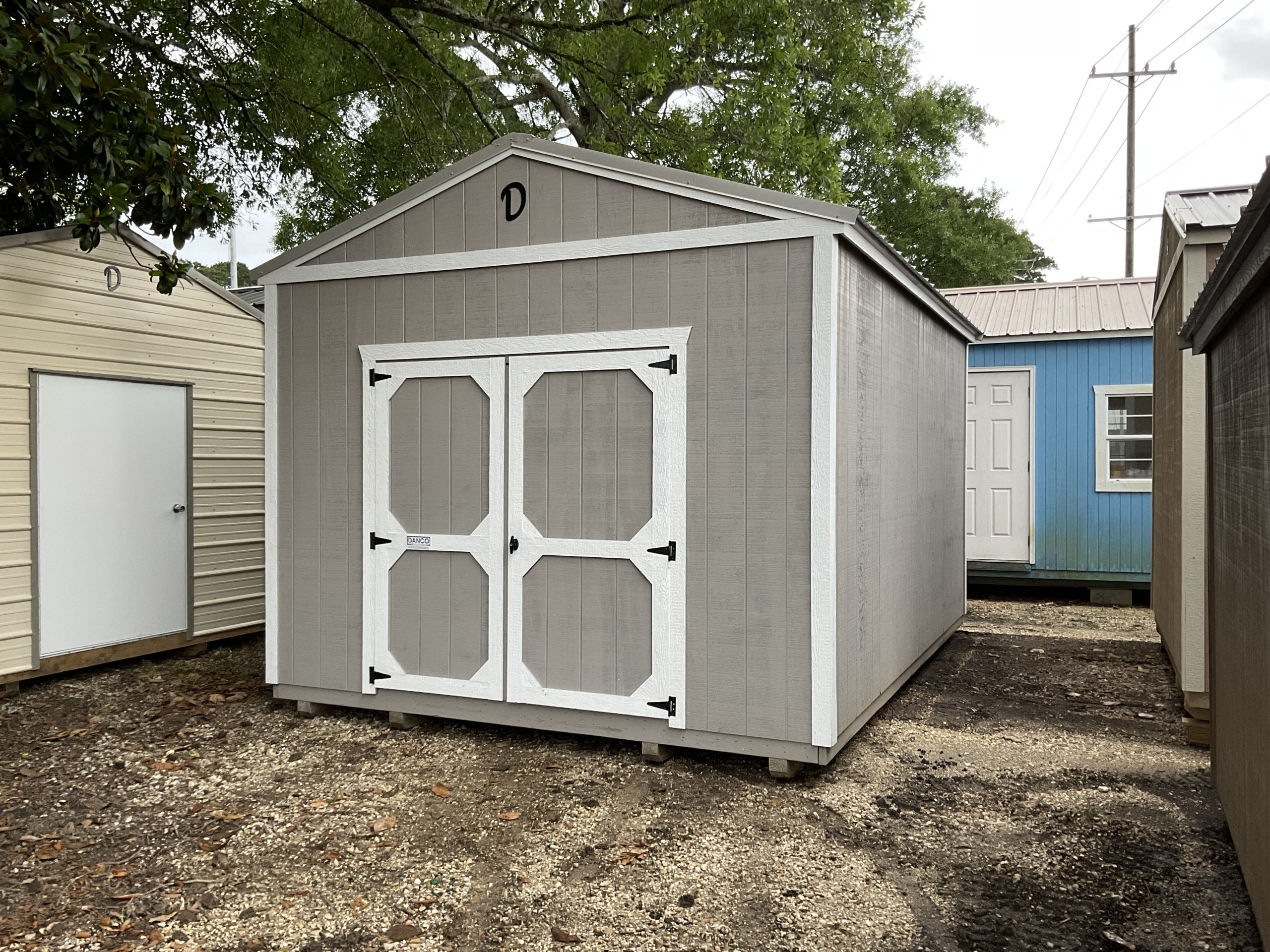 12×16 Utility Shed in Covington LA (250791) | Johnson Portable Buildings