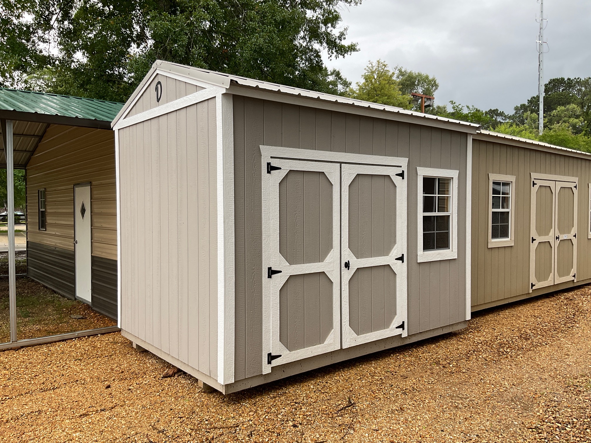 8×12 Garden Shed in Covington LA (260076) | Johnson Portable Buildings