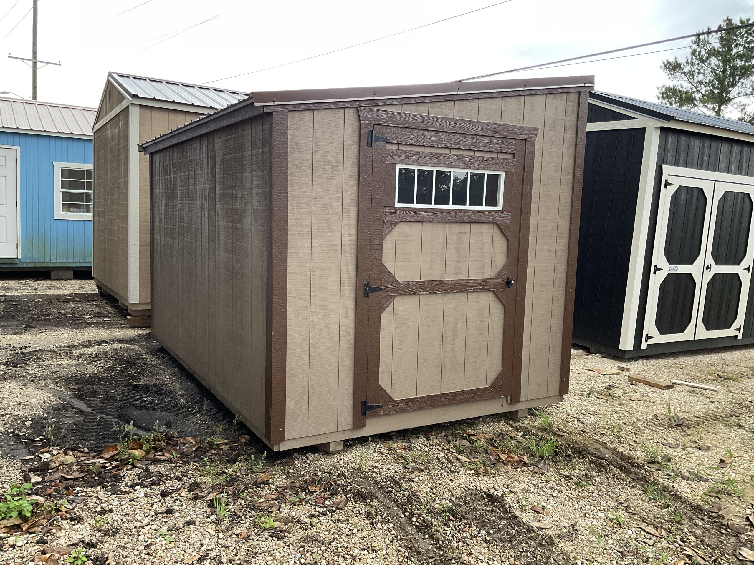 8×12 Urban Shed in Covington LA (250859) | Johnson Portable Buildings