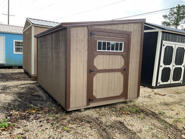 8x12 Urban Shed with metal roof for sale in Covington LA