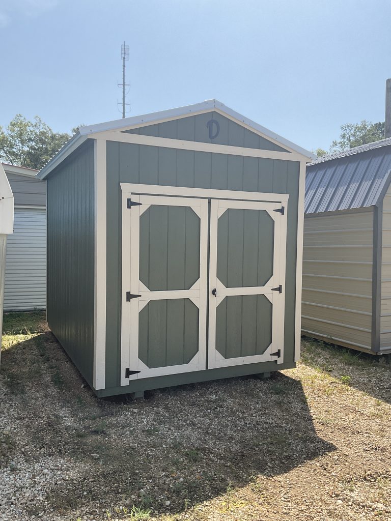 8×12 DuraTemp storage shed in Rosemary and Sandbar in Covington LA