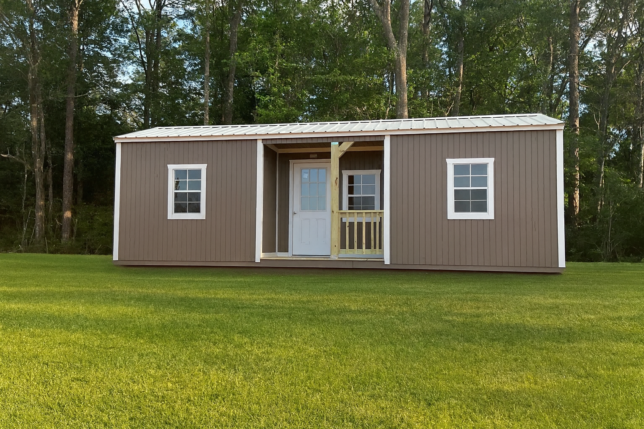 Portable Buildings, Sheds, Cabins, Carports, Metal Buildings, Garages, Barns, Workshops For Sale at Johnson Portable Buildings in Covington, Louisiana. (Also serving surrounding towns including Mandeville, Madisonville, Abita Springs, Lacombe, Slidell, Folsom, New Orleans, Metairie, Kenner, etc.)