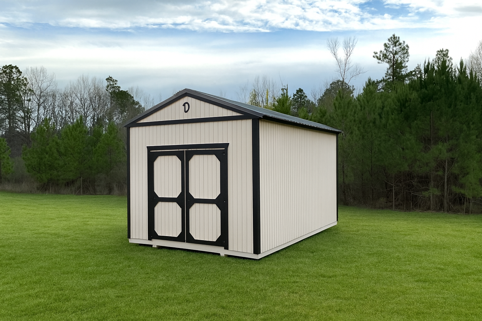 Portable Buildings, Sheds, Cabins, Carports, Metal Buildings, Garages, Barns, Workshops For Sale at Johnson Portable Buildings in Covington, Louisiana. (Also serving surrounding towns including Mandeville, Madisonville, Abita Springs, Lacombe, Slidell, Folsom, New Orleans, Metairie, Kenner, etc.)