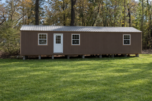 Portable Buildings, Sheds, Cabins, Carports, Metal Buildings, Garages, Barns, Workshops For Sale at Johnson Portable Buildings in Covington, Louisiana. (Also serving surrounding towns including Mandeville, Madisonville, Abita Springs, Lacombe, Slidell, Folsom, New Orleans, Metairie, Kenner, etc.)